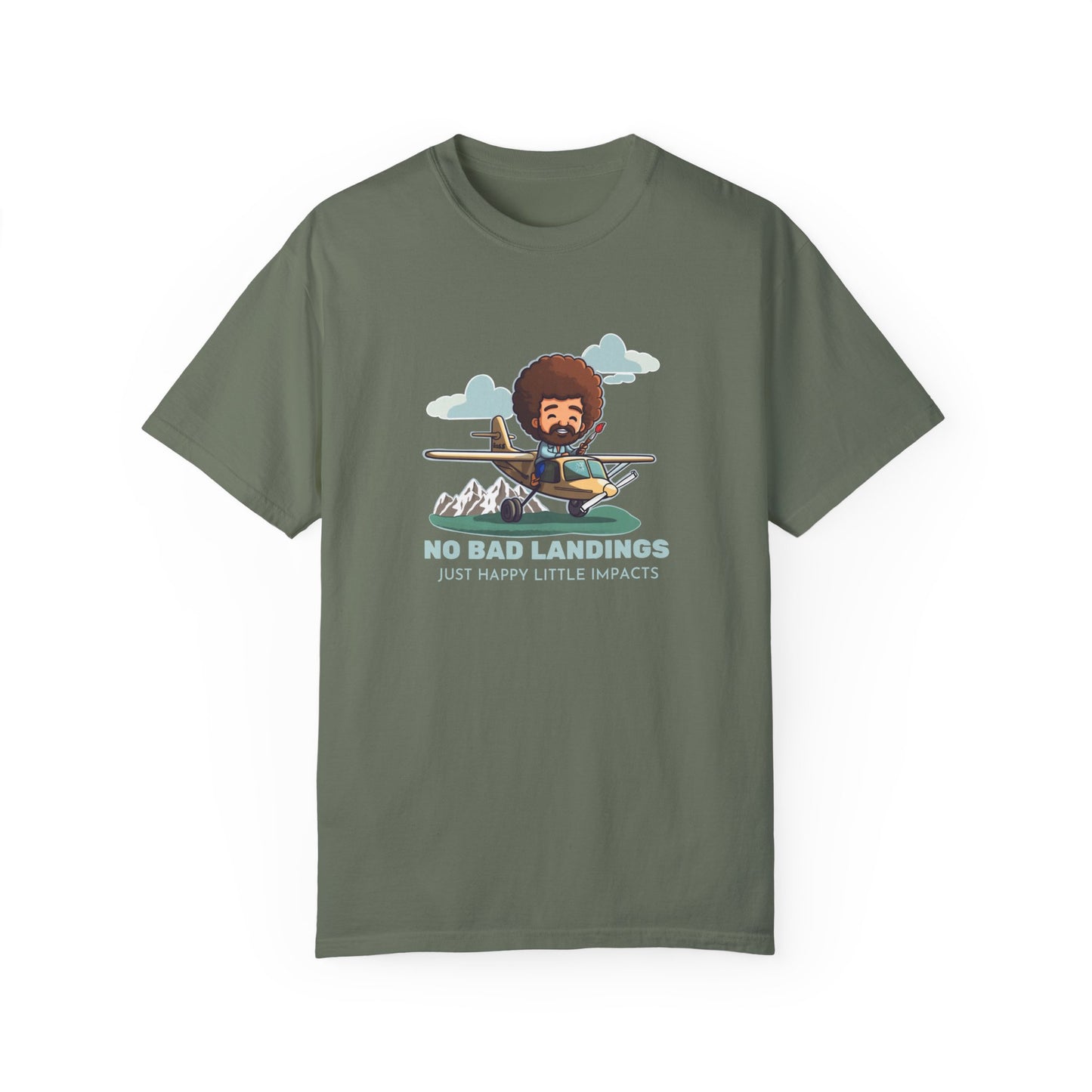 Bob Ross Unisex Garment-Dyed T-shirt