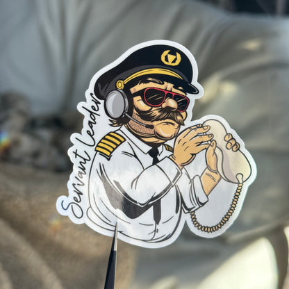 Servant Leader Pilot Vinyl Sticker