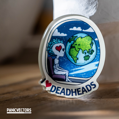 I Love Deadheads | Epoxy Fridge Magnet