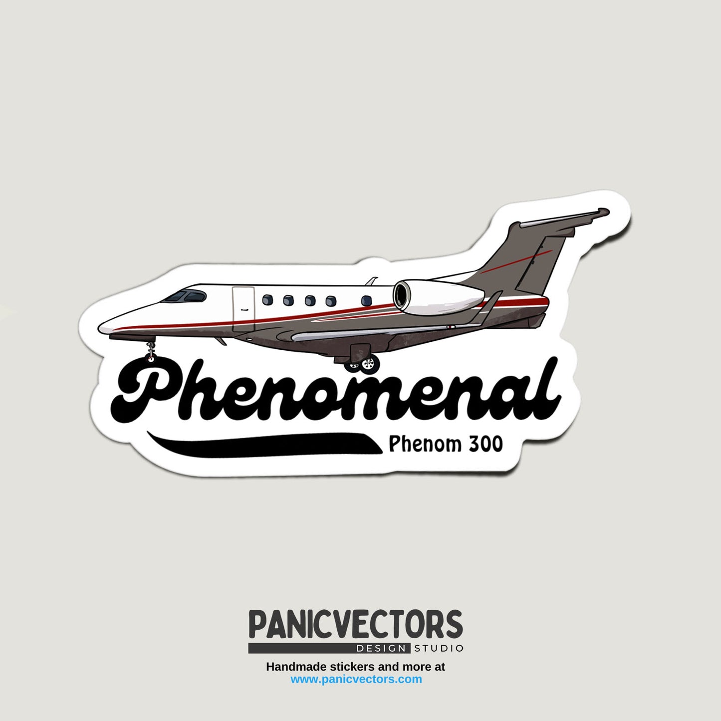 Phenom 300 Phenomenal Vinyl Sticker