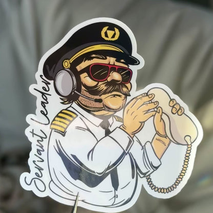 Servant Leader Pilot Vinyl Sticker