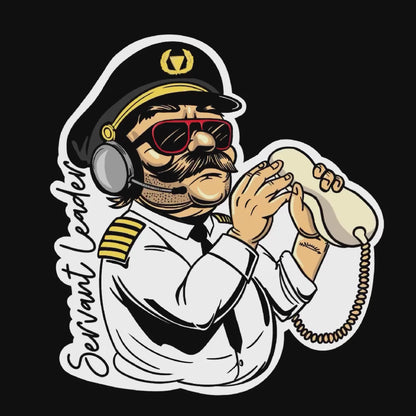 Servant Leader Pilot Vinyl Sticker