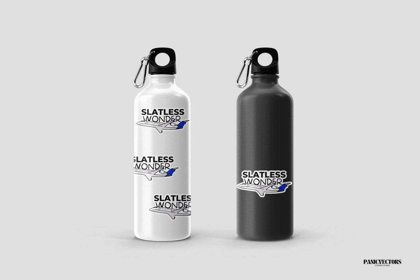 Slatless Wonder CRJ200 Vinyl Sticker